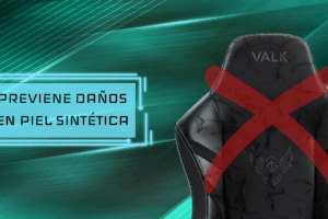 Solución: La silla Gamer se pela (Cuero sintético)