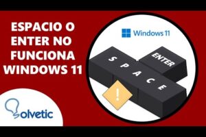 Solución: La tecla Espacio o Enter se atasca