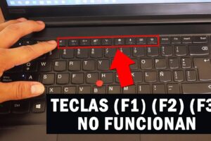 Solución: Las teclas de función (F1, F2) no funcionan como deben