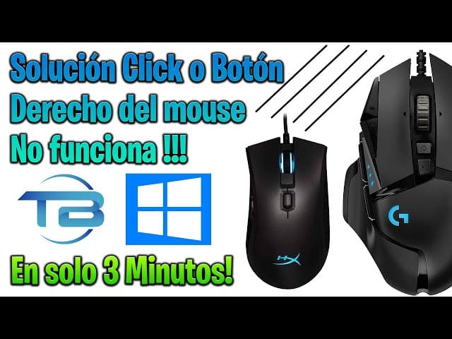 solucion no funciona el clic derecho del mouse