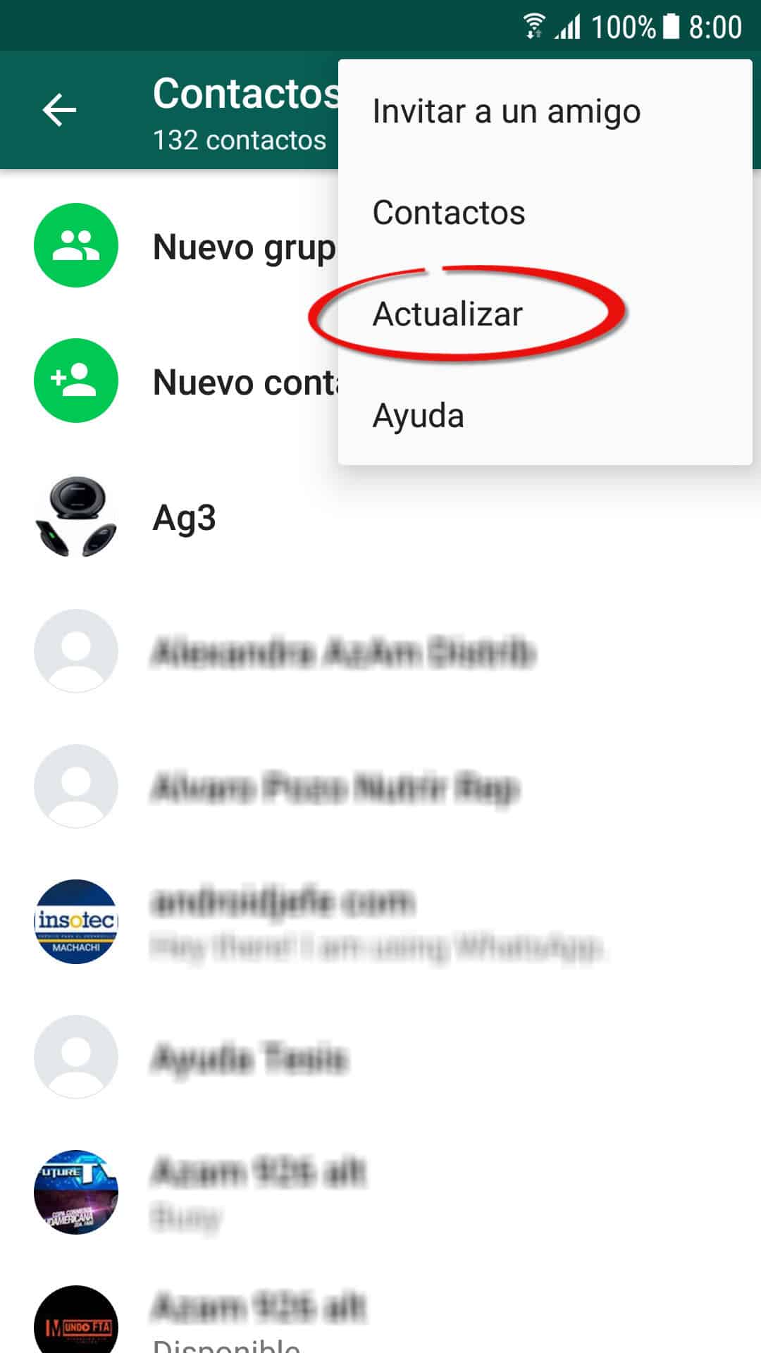 solucion no puedo anadir nuevos contactos 1