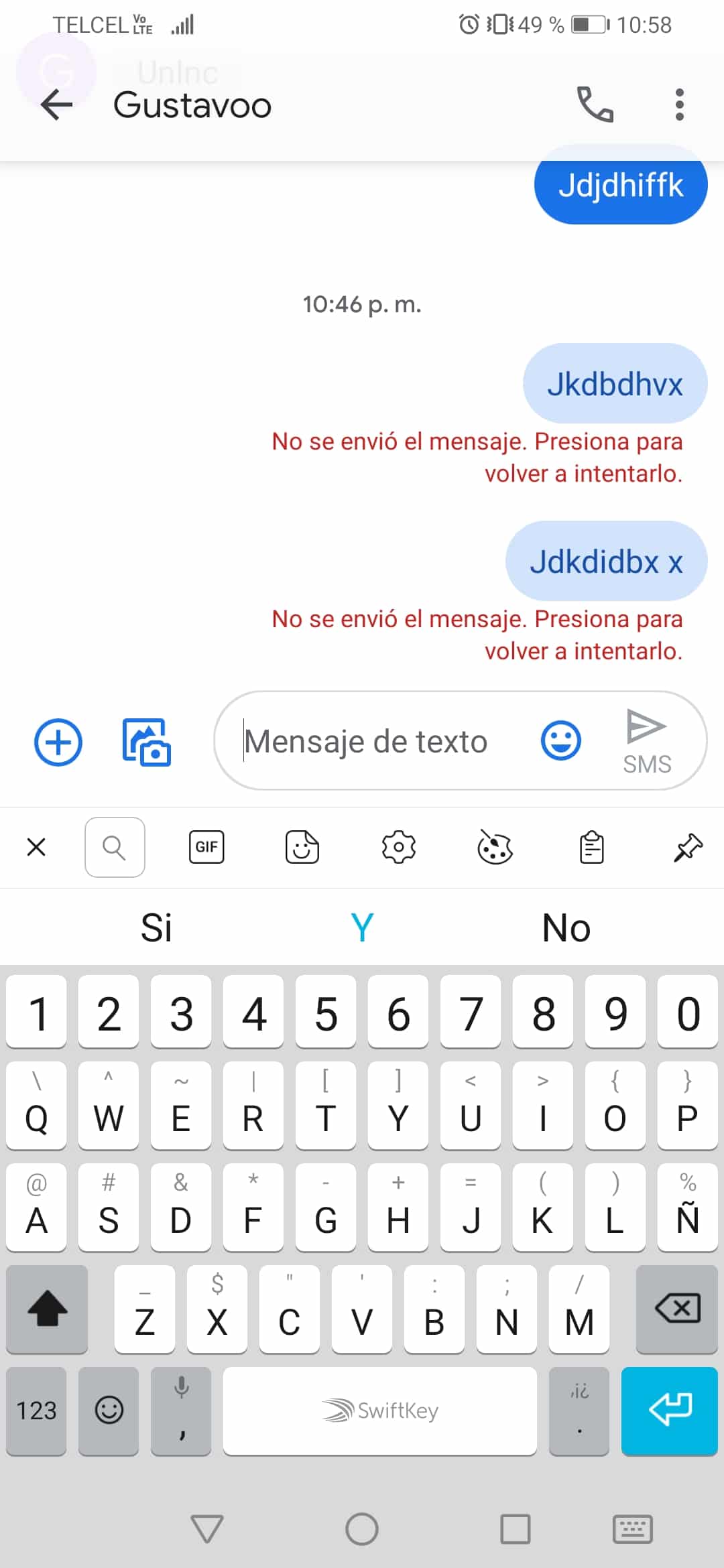 Solución: No puedo enviar SMS desde mi celular 1 solucion no puedo enviar sms desde mi celular