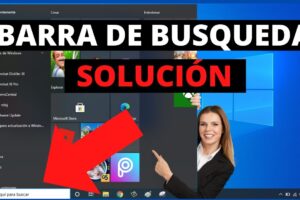Solución: No puedo escribir en la barra de búsqueda