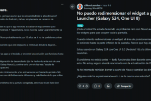 Solución: Nova Launcher se reinicia solo