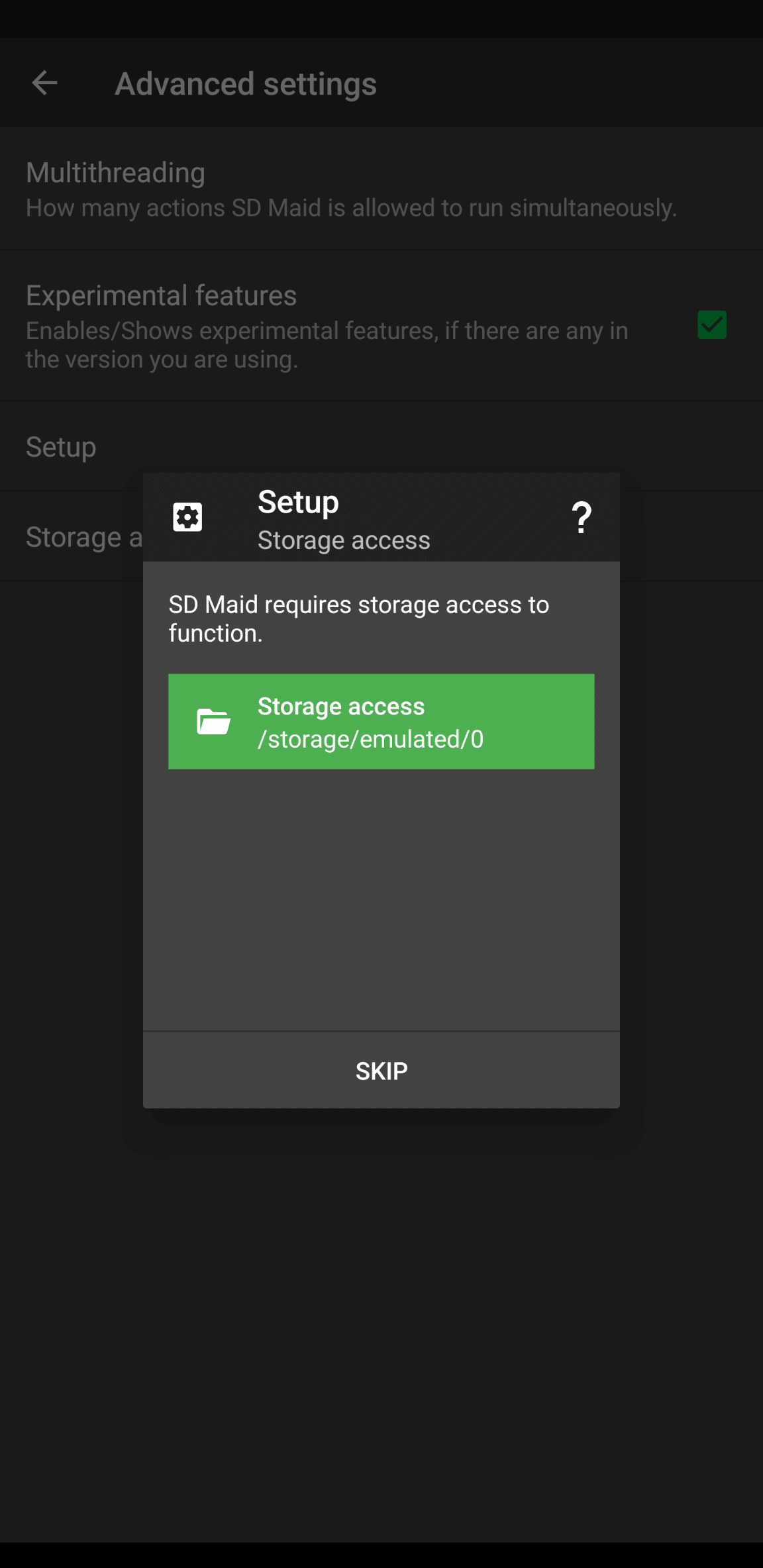 solucion sd maid error de acceso