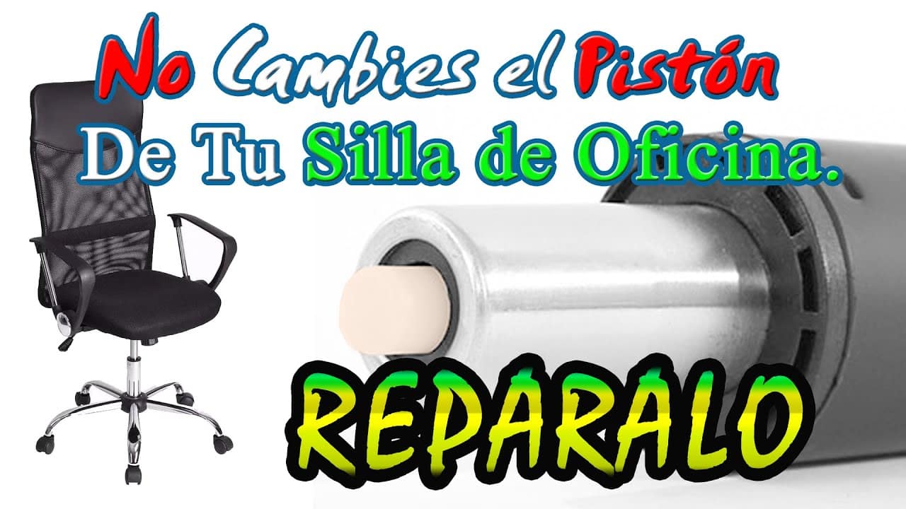 Solución: Silla de escritorio hace ruido o baja sola 1 solucion silla de escritorio hace ruido o baja sola