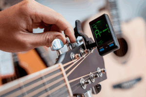 Solución: Tuner (Afinador) no escucha la guitarra