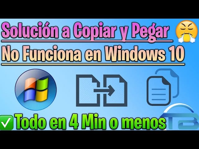 solucion windows no me deja copiar y pegar archivos